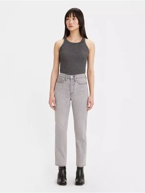 Levi’s Wedgie Straight Ankle Women’s Jeans in Top of the Hill